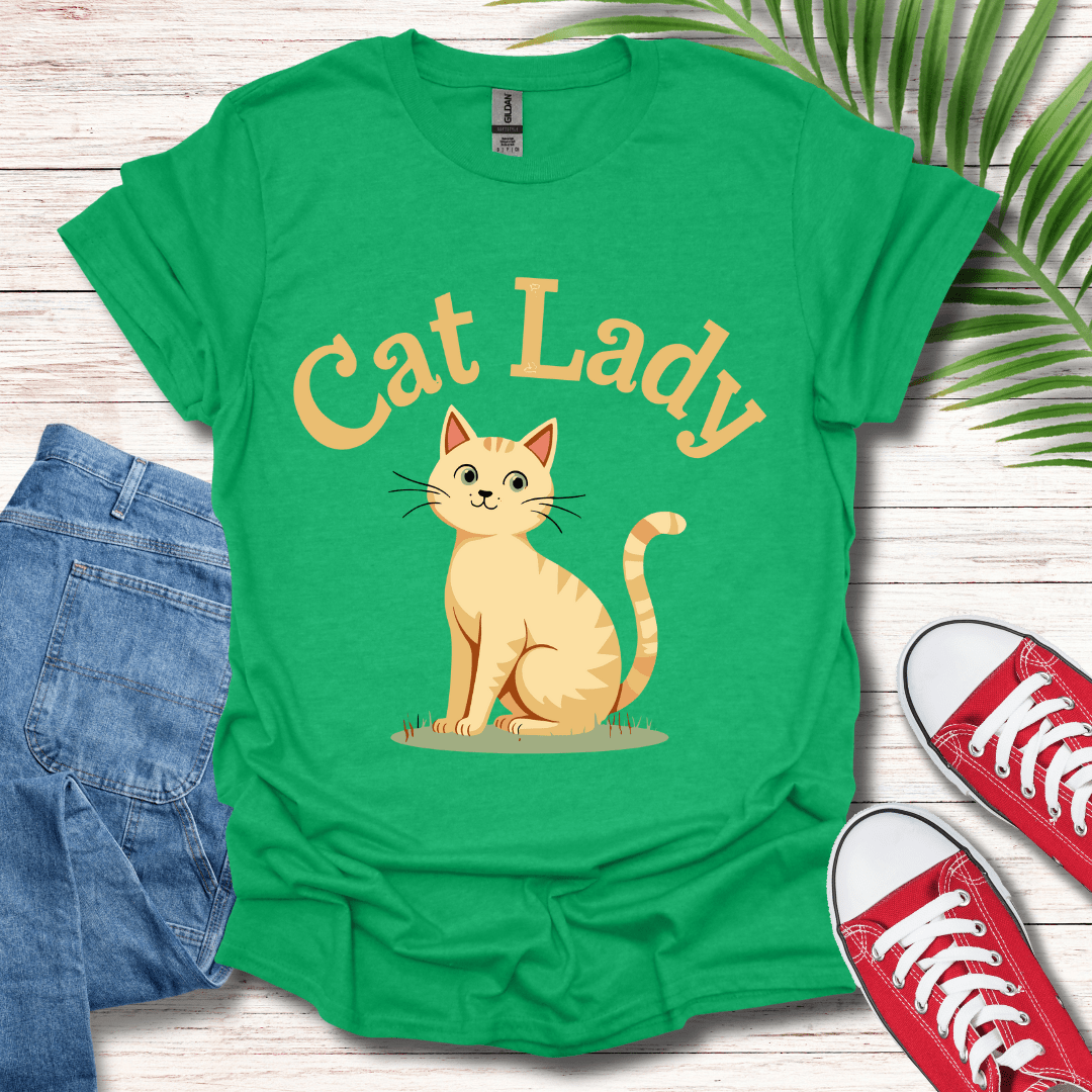 Cat Lady Graphic T-Shirt