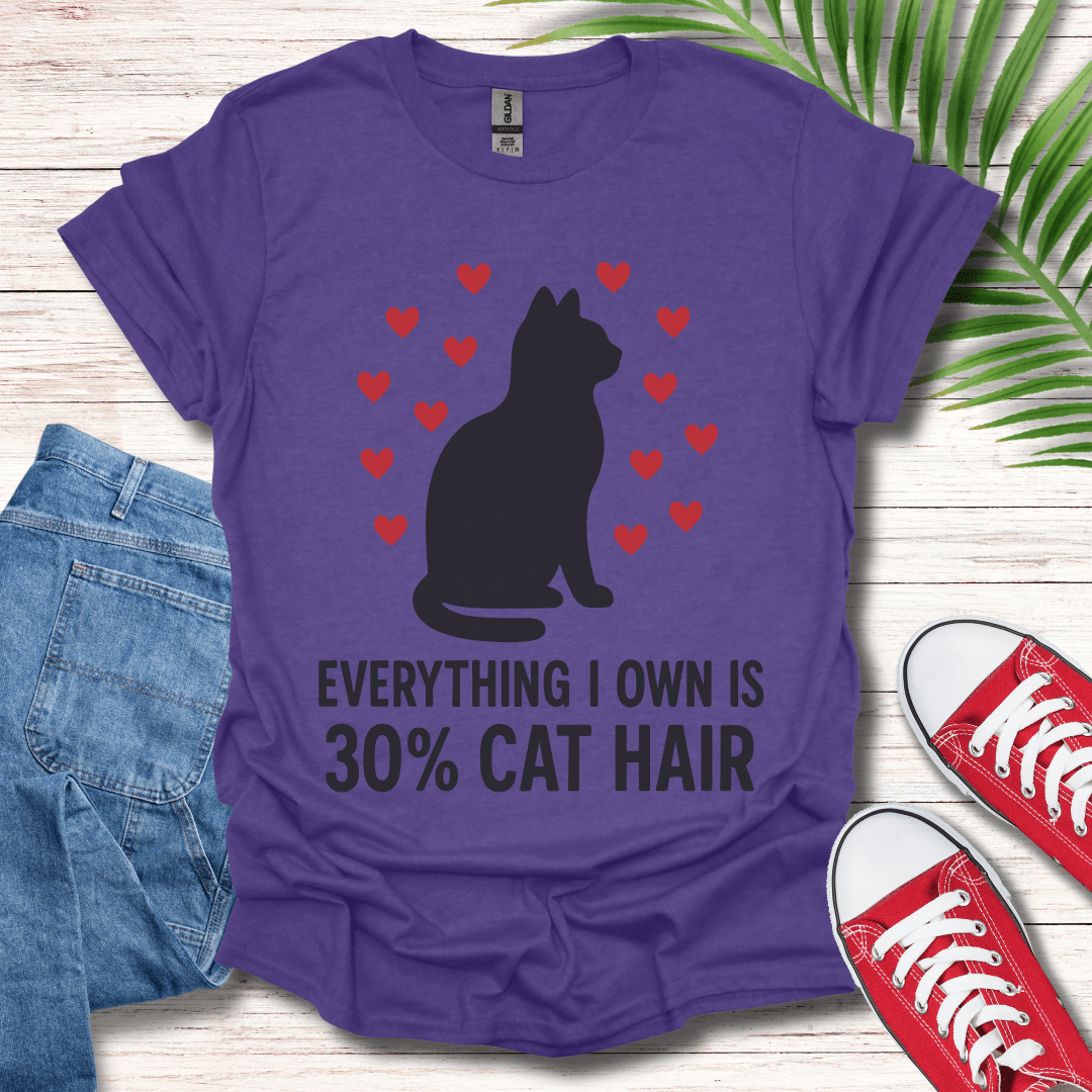 30% Cat Hair T-Shirt