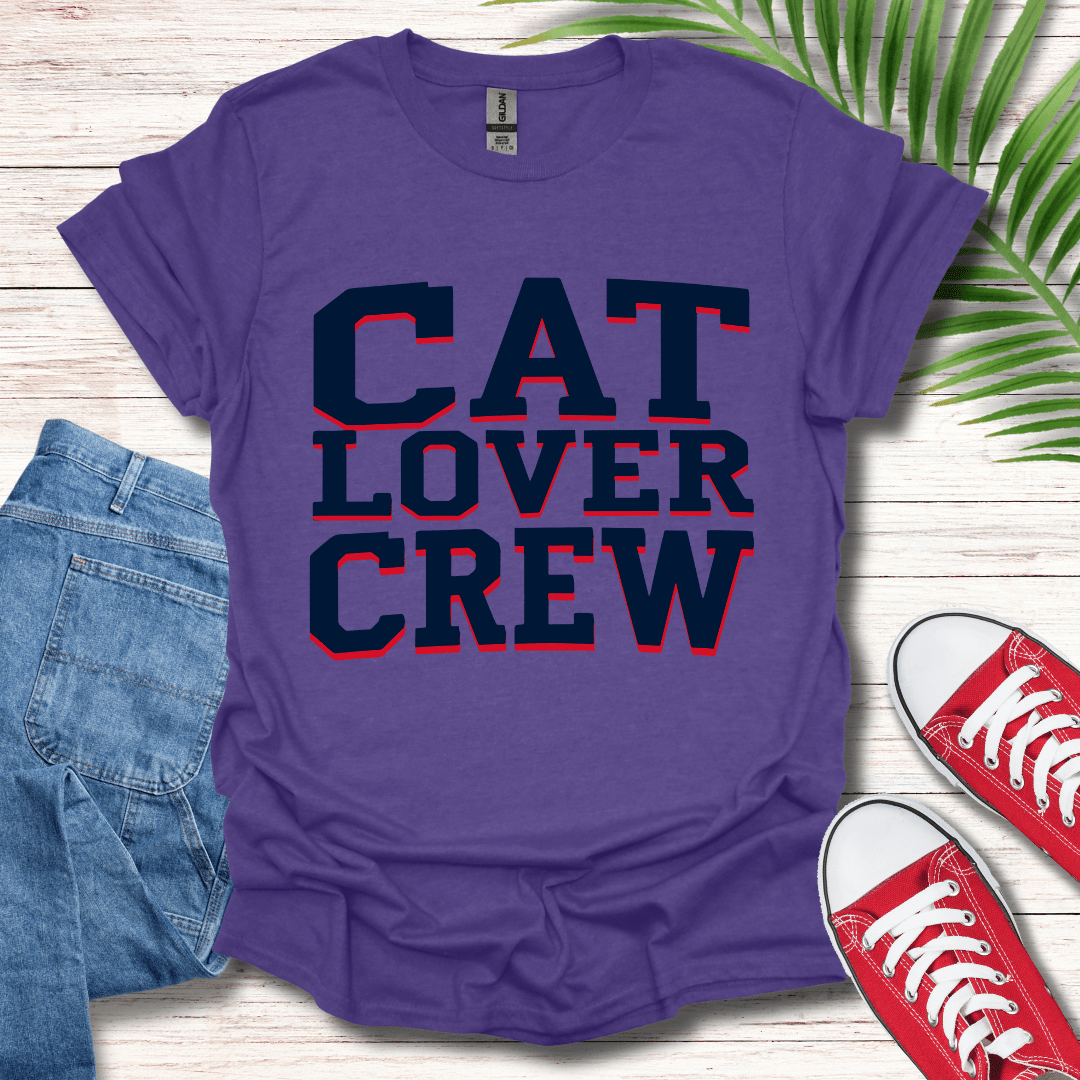 Cat Lover Crew T-Shirt