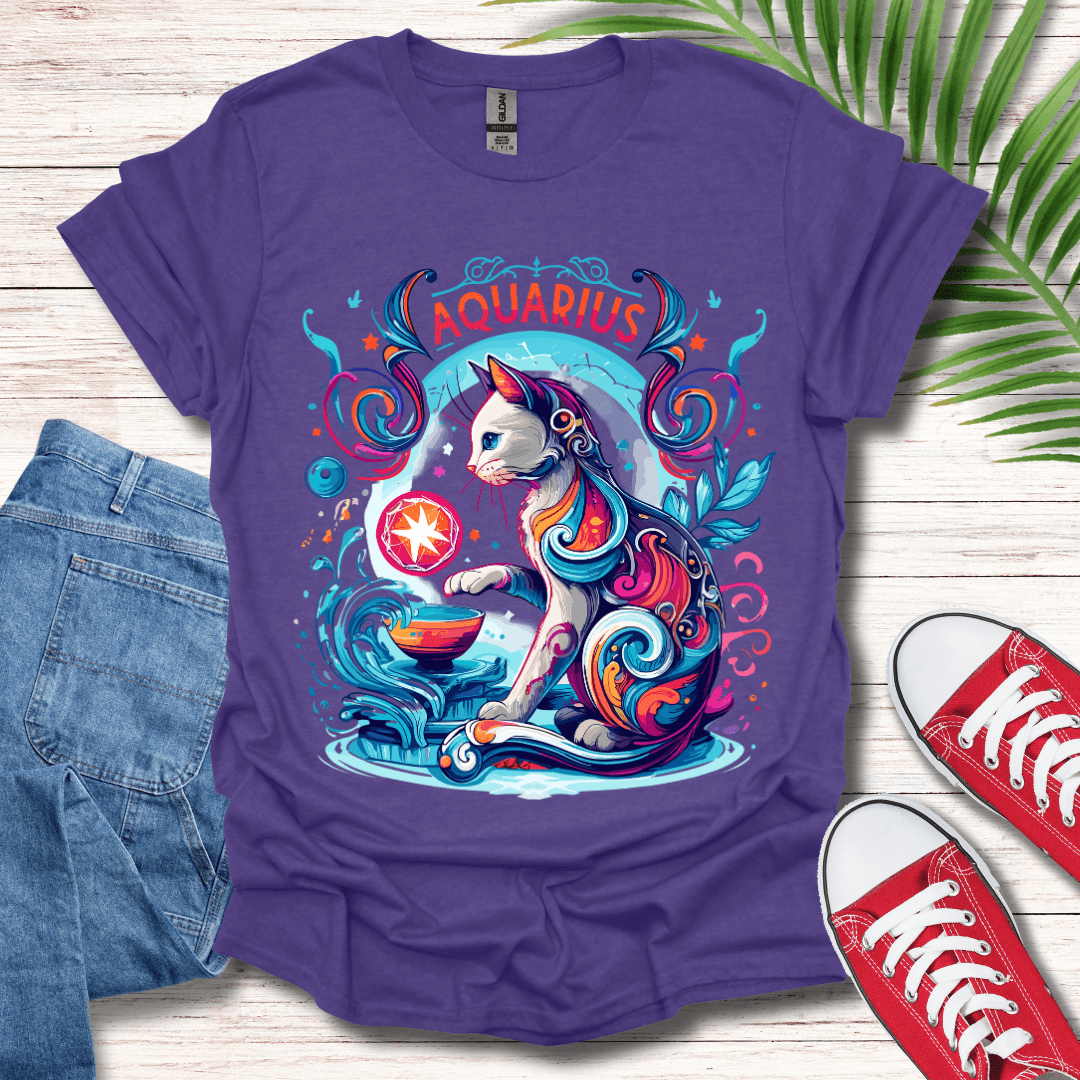 Aquarius Zodiac T-Shirt