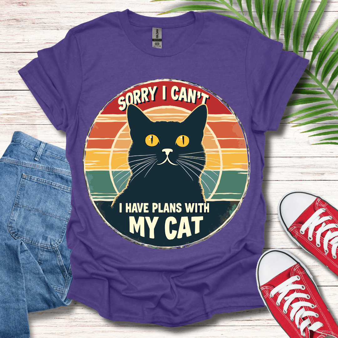 I Have Plans With My Cat T-Shirt