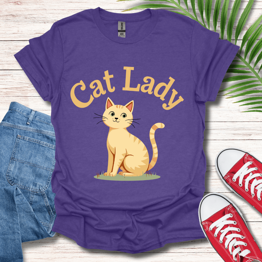 Cat Lady Graphic T-Shirt