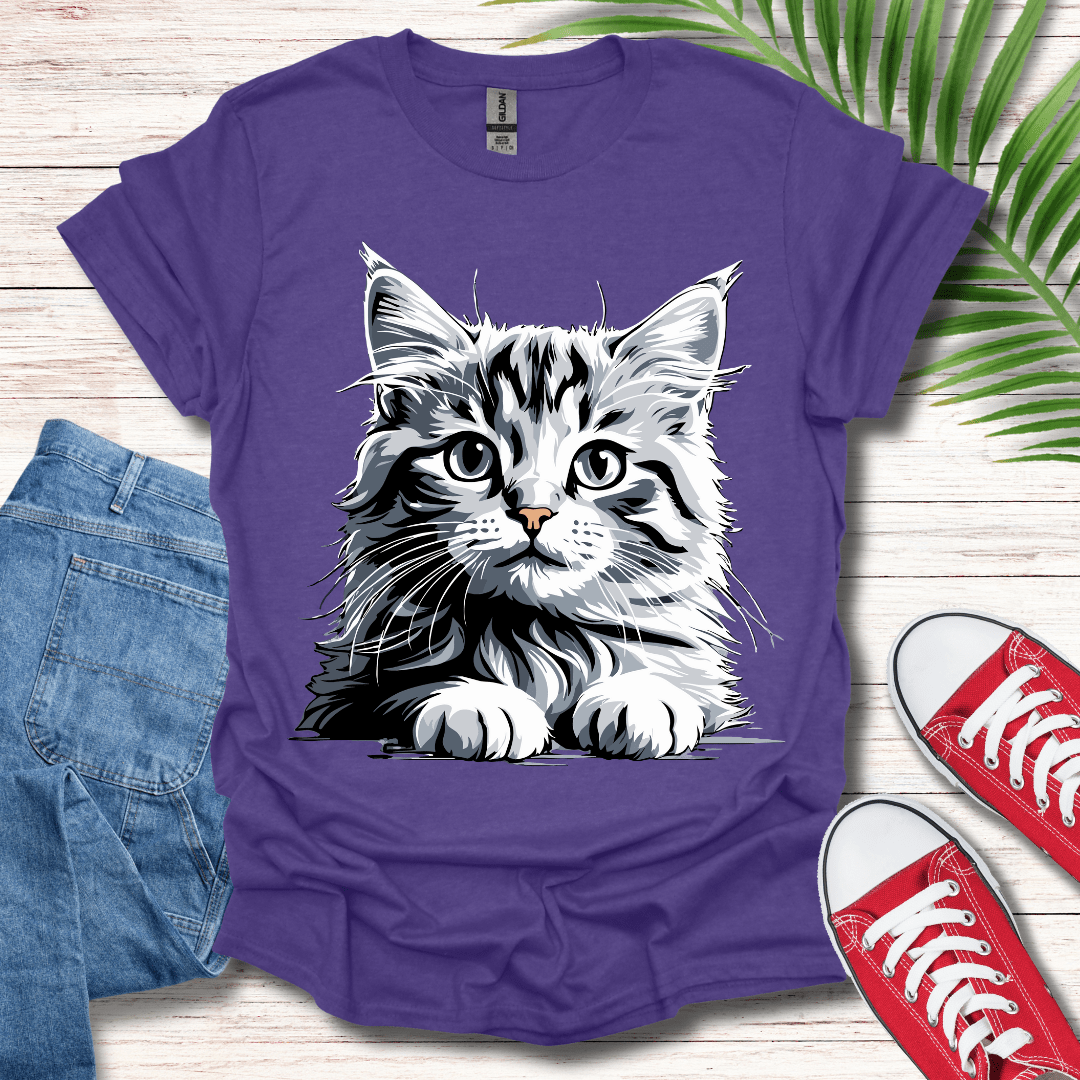 Fluffy Feline T-Shirt