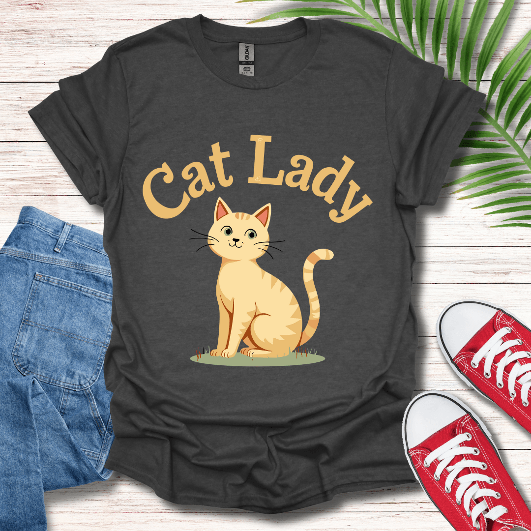 Cat Lady Graphic T-Shirt