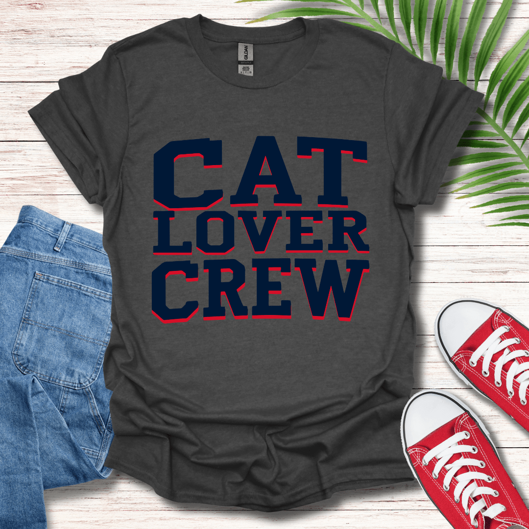 Cat Lover Crew T-Shirt