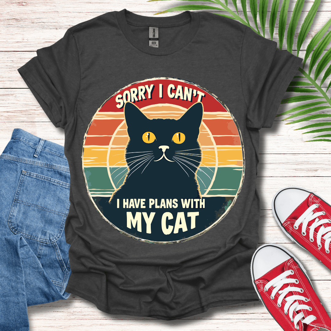 I Have Plans With My Cat T-Shirt