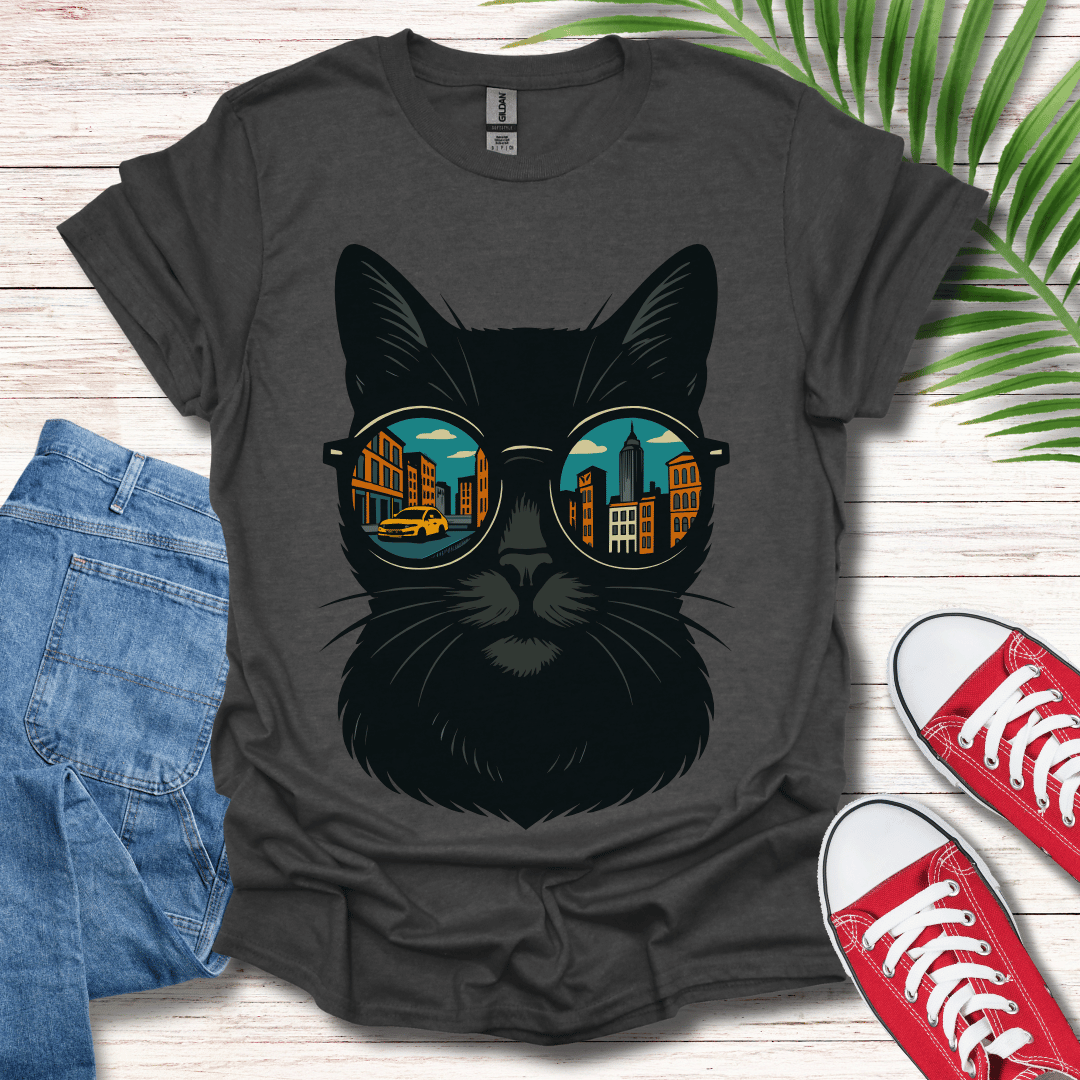 Cityscape Kitty T-Shirt