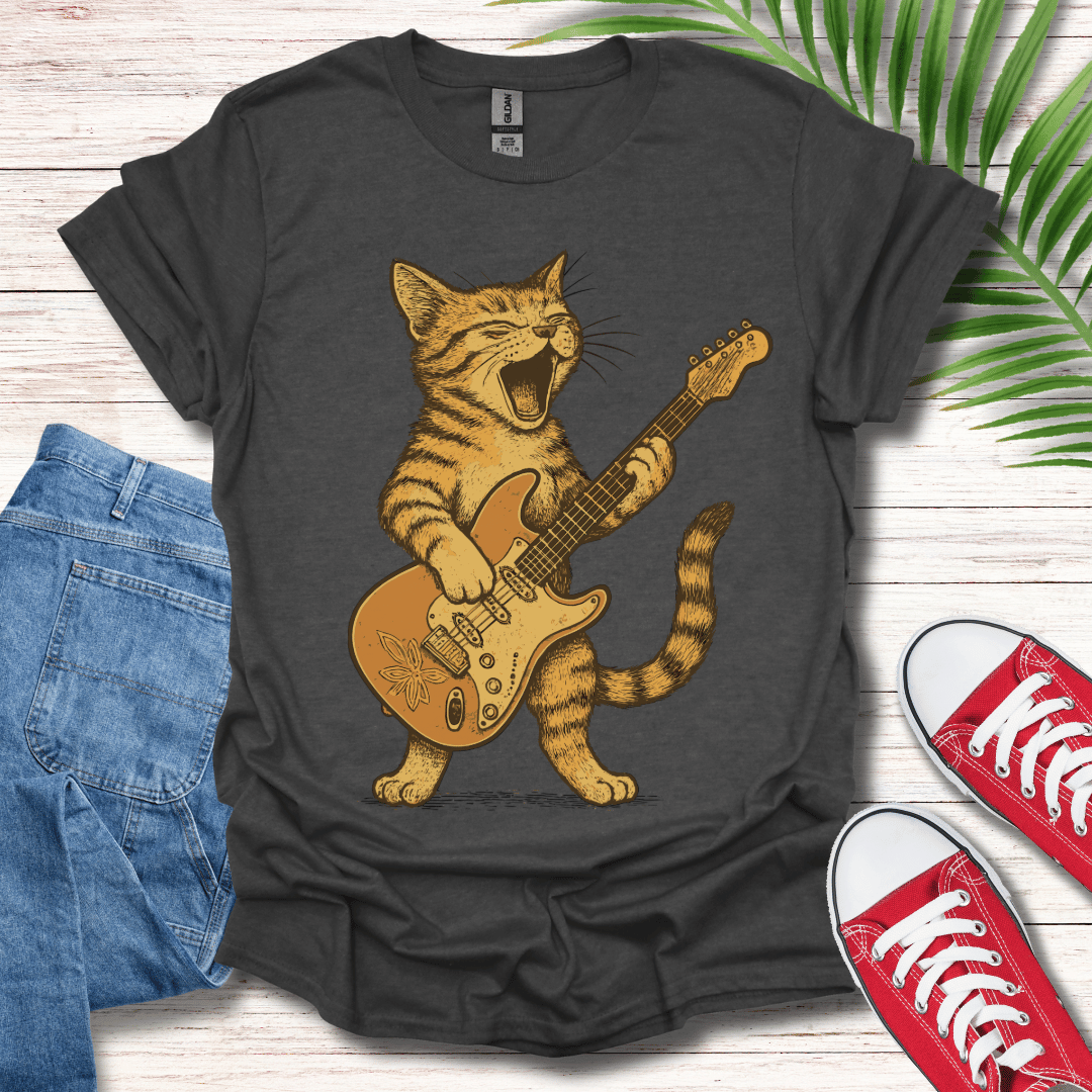 Rockstar Cat T-Shirt
