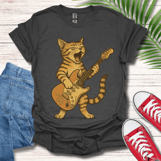 Rockstar Cat T-Shirt
