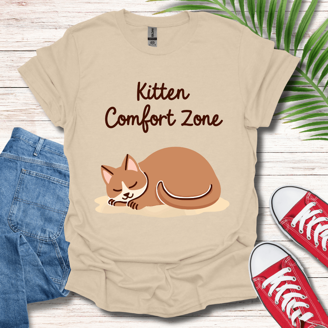 Kitten Comfort Zone T-Shirt