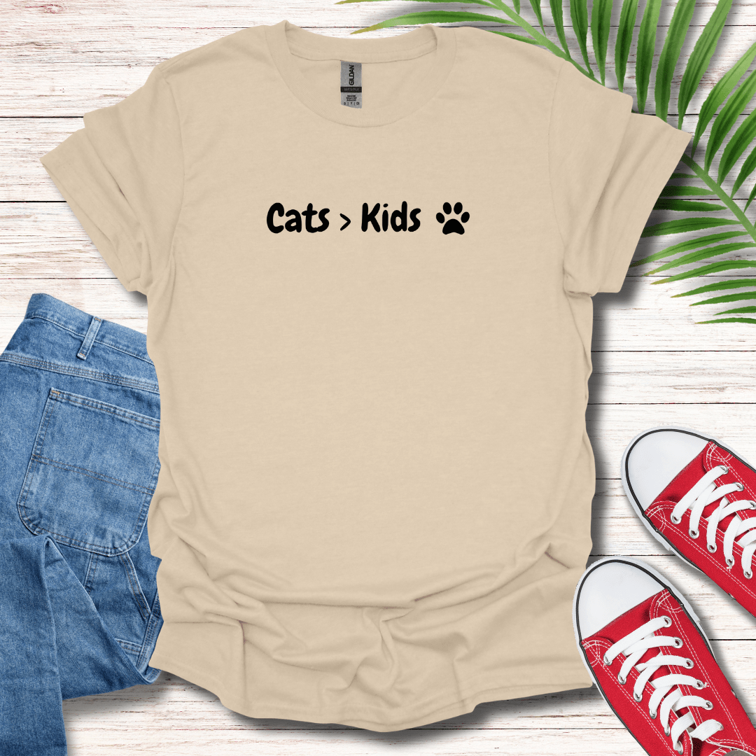 Cats Over Kids T-Shirt