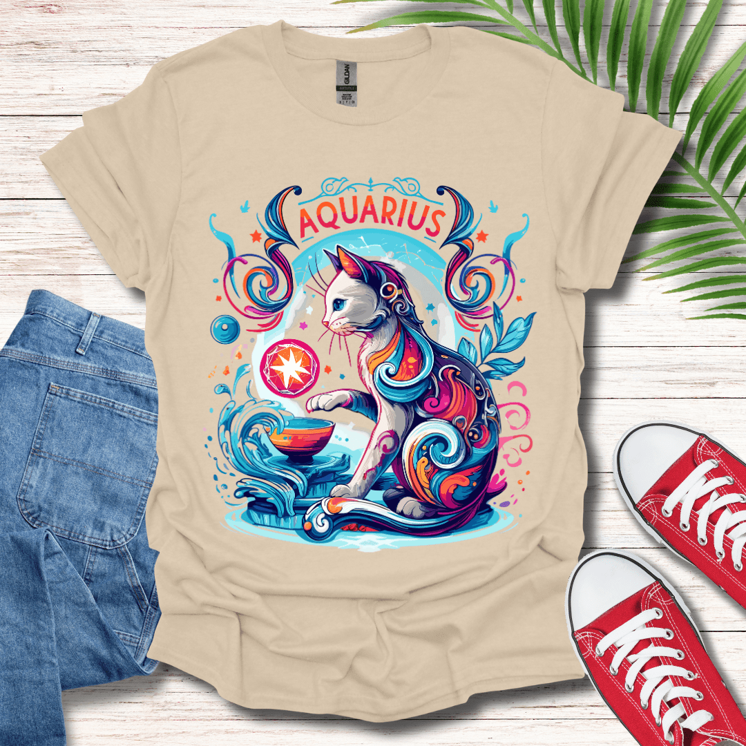 Aquarius Zodiac T-Shirt