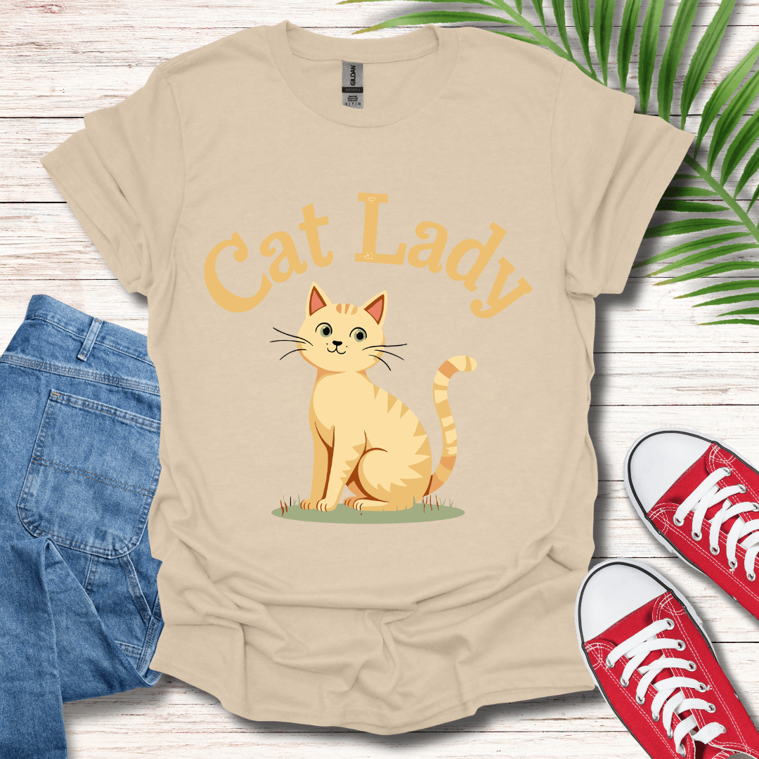 Cat Lady Graphic T-Shirt