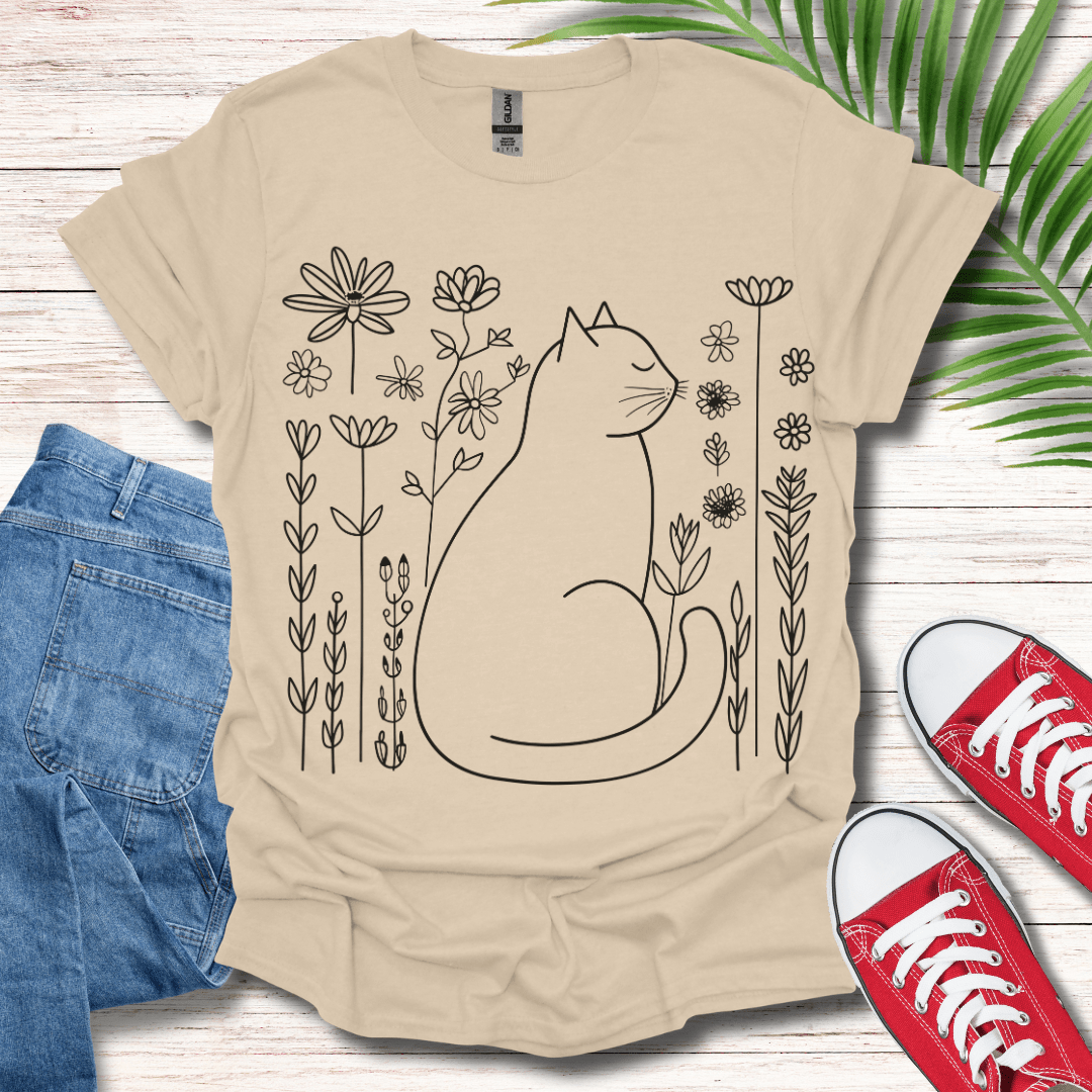 Feline Flora T-Shirt