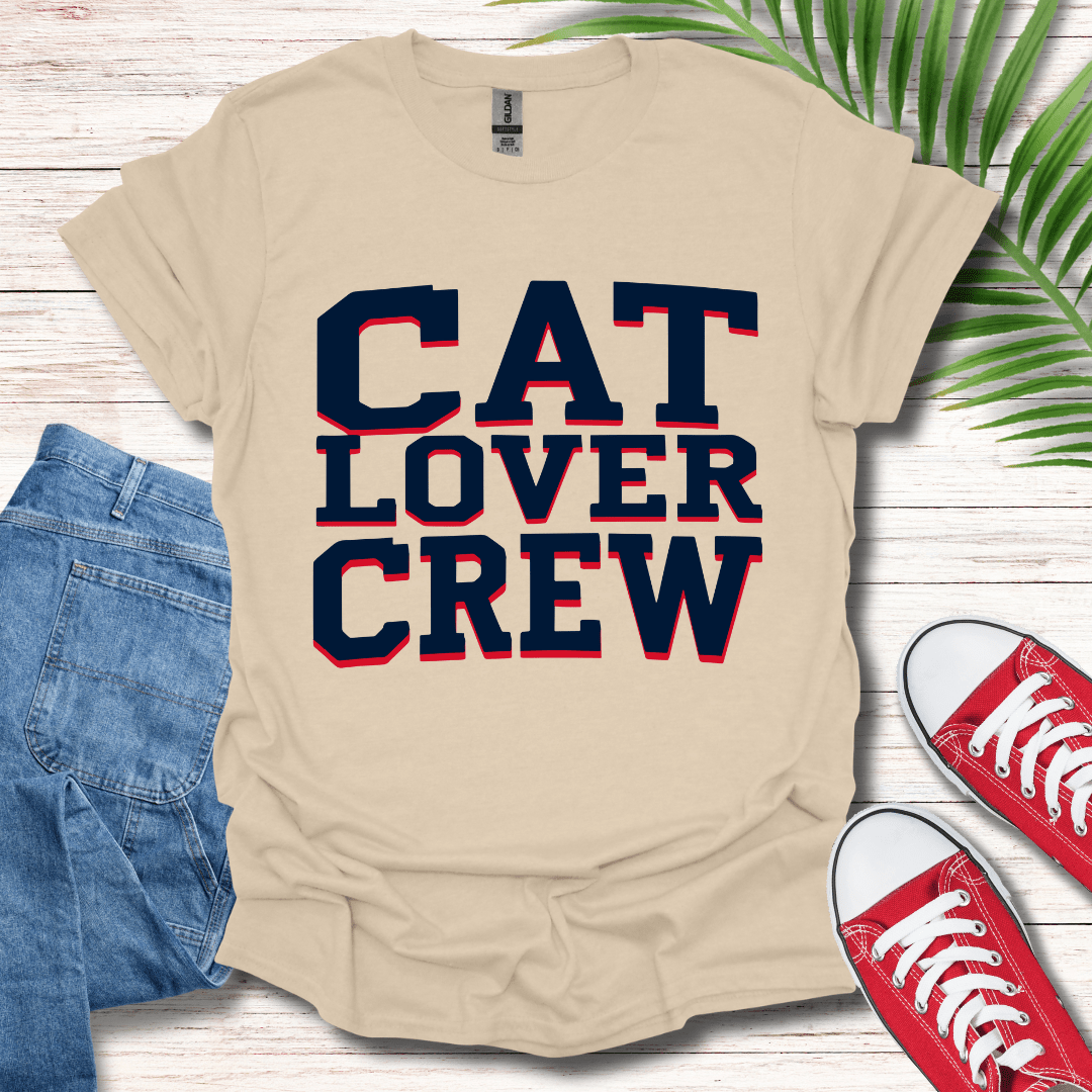 Cat Lover Crew T-Shirt