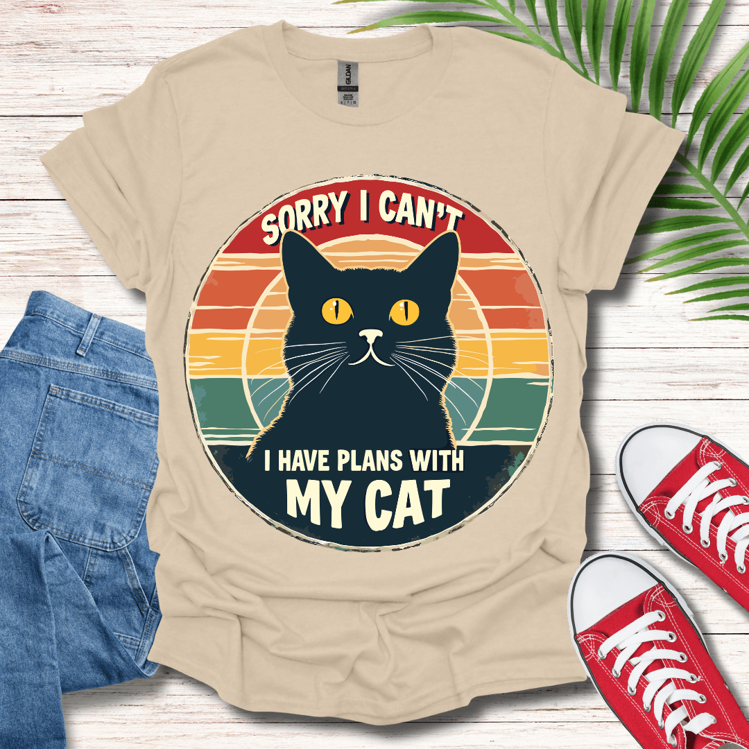 I Have Plans With My Cat T-Shirt