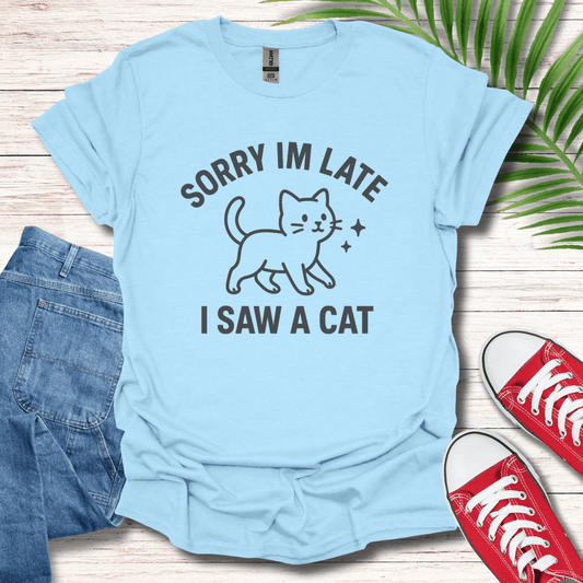 I Saw A Cat T-Shirt